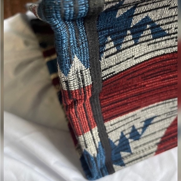 Dior Multicolor Embroidered Canvas Union Jack Flag Book Tote - Picture 9 of 12